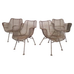 Russell Woodard Metal Chairs