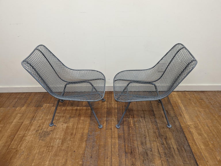 Mid-Century Modern Russell Woodard Pair Sculptura Chairs