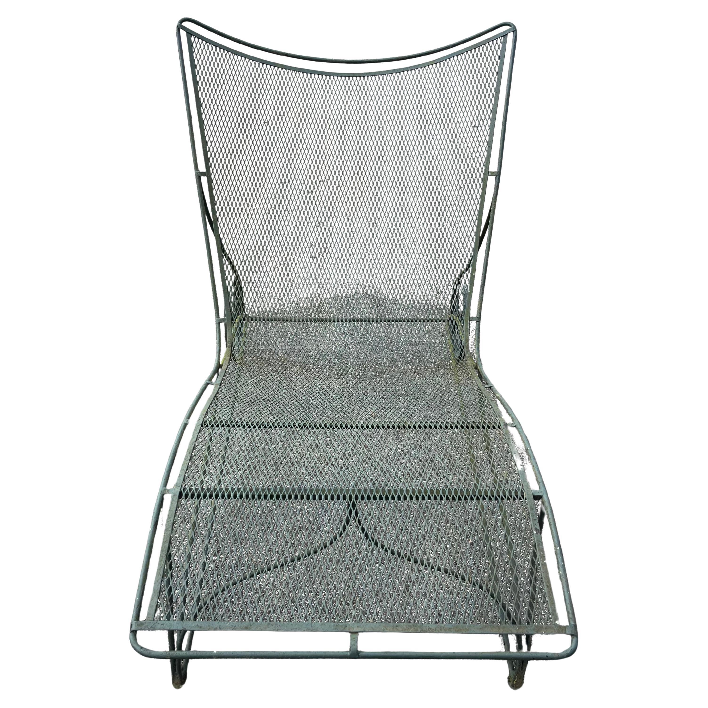 Russell Woodard  Chaise longue sur roues