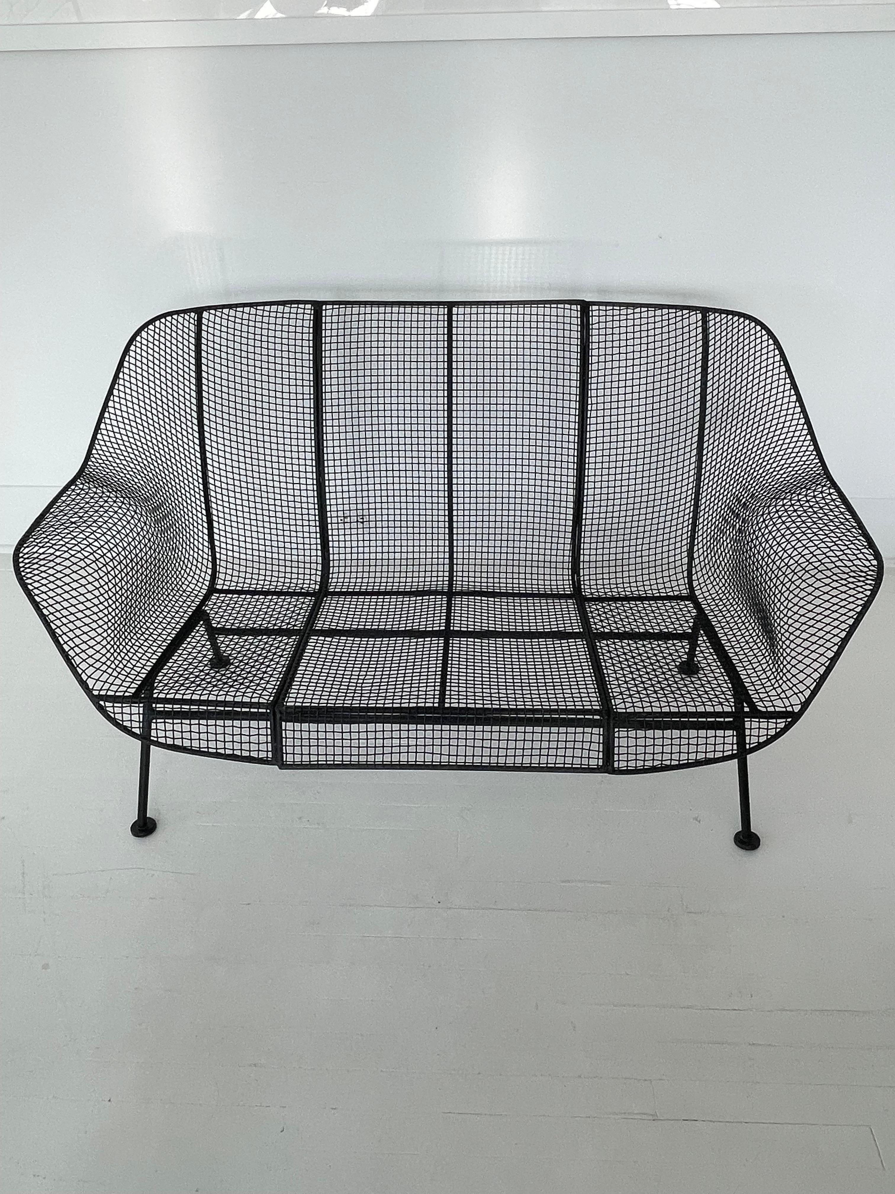 Acier Loveseat/Settee Sculptura Russell Woodard