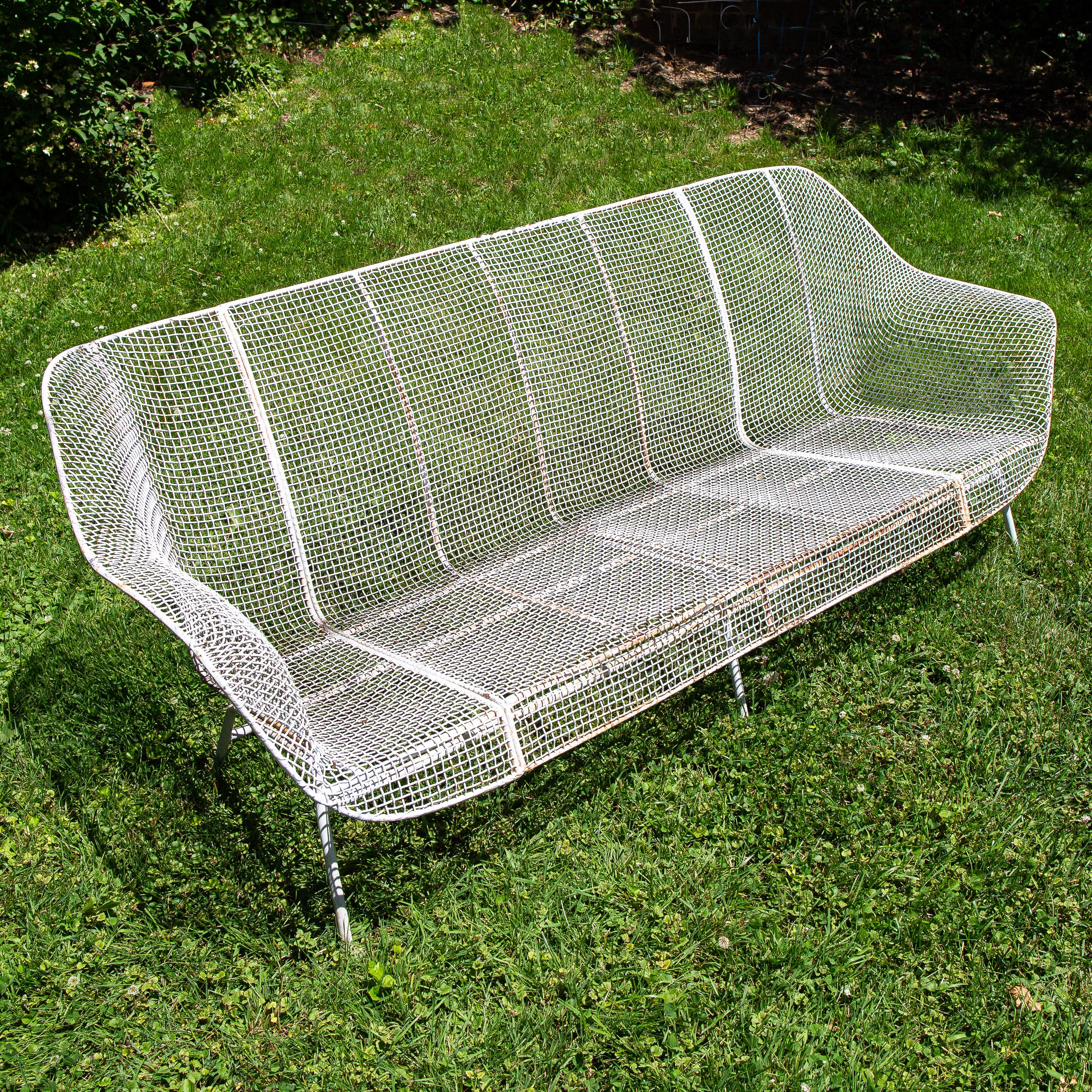 20th Century Russell Woodard Sculptura Outdoor Patio Sofa