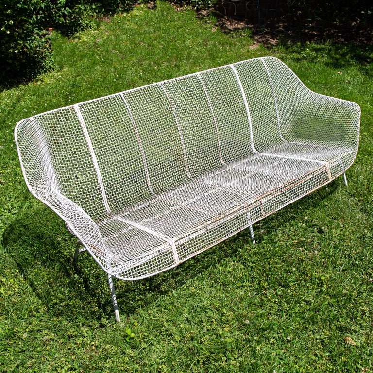 Russell Woodard Sculptura Outdoor Patio Sofa For Sale at 1stDibs