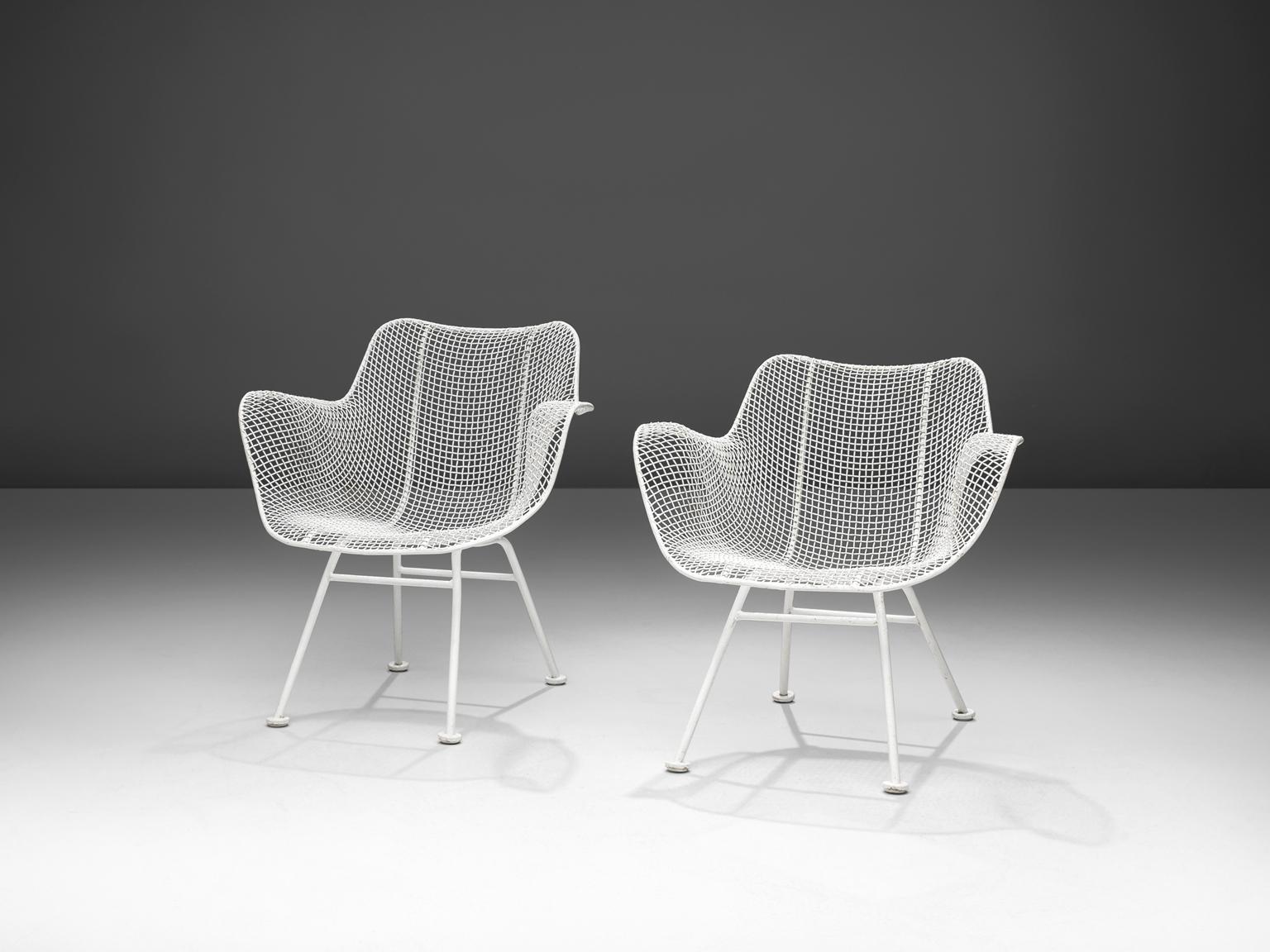 Mid-Century Modern Russell Woodard 'Sculptura' Patio Chairs