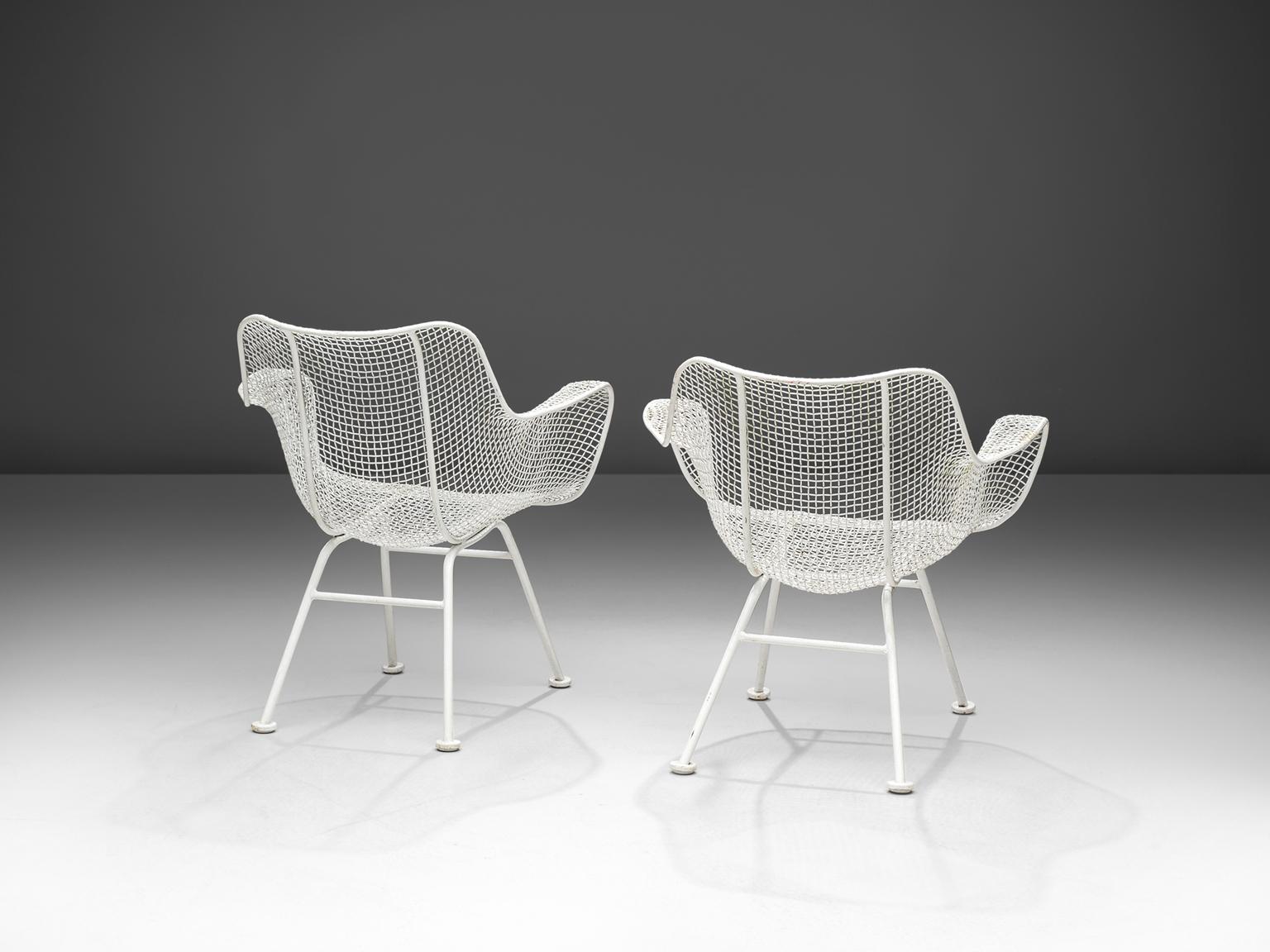 American Russell Woodard 'Sculptura' Patio Chairs