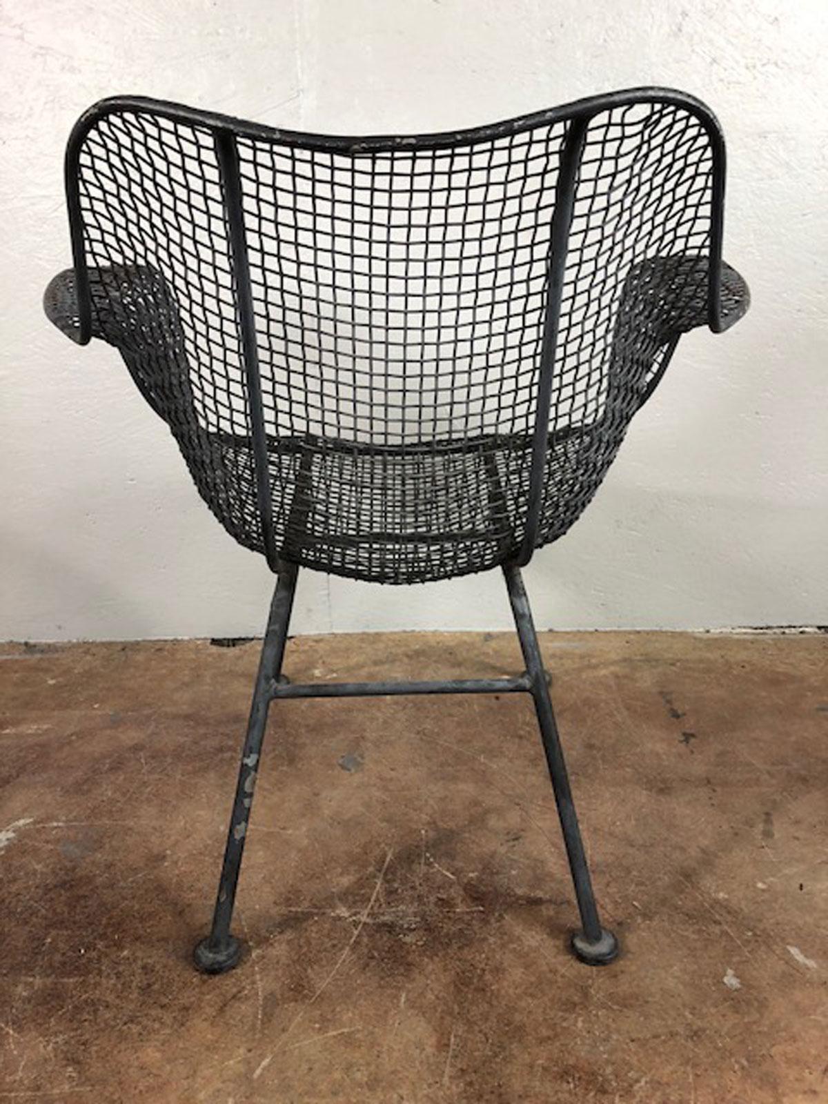 Russell Woodard Sculptura Set of Four Chairs with Arms In Good Condition In Phoenix, AZ