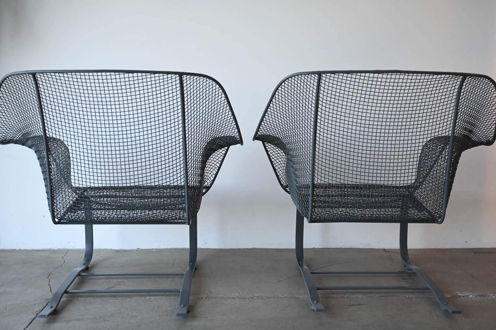 Russell Woodard Sculptura Springer Lounge Chairs, ca. 1950 For Sale 5
