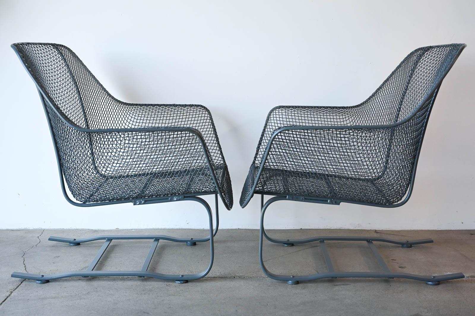 Russell Woodard Sculptura Springer Lounge Chairs, ca. 1950 For Sale 10