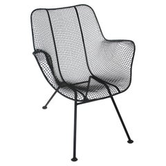 Sillón de alambre Russell Woodard Sculptura al estilo de los Eames (A)