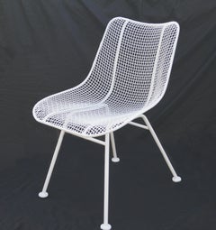 Russell Woodard Sculptura Wrought Iron Dining Room Side Chair Mid-Century Modern