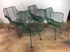 Russell Woodard Sculpture Steel Patio Set