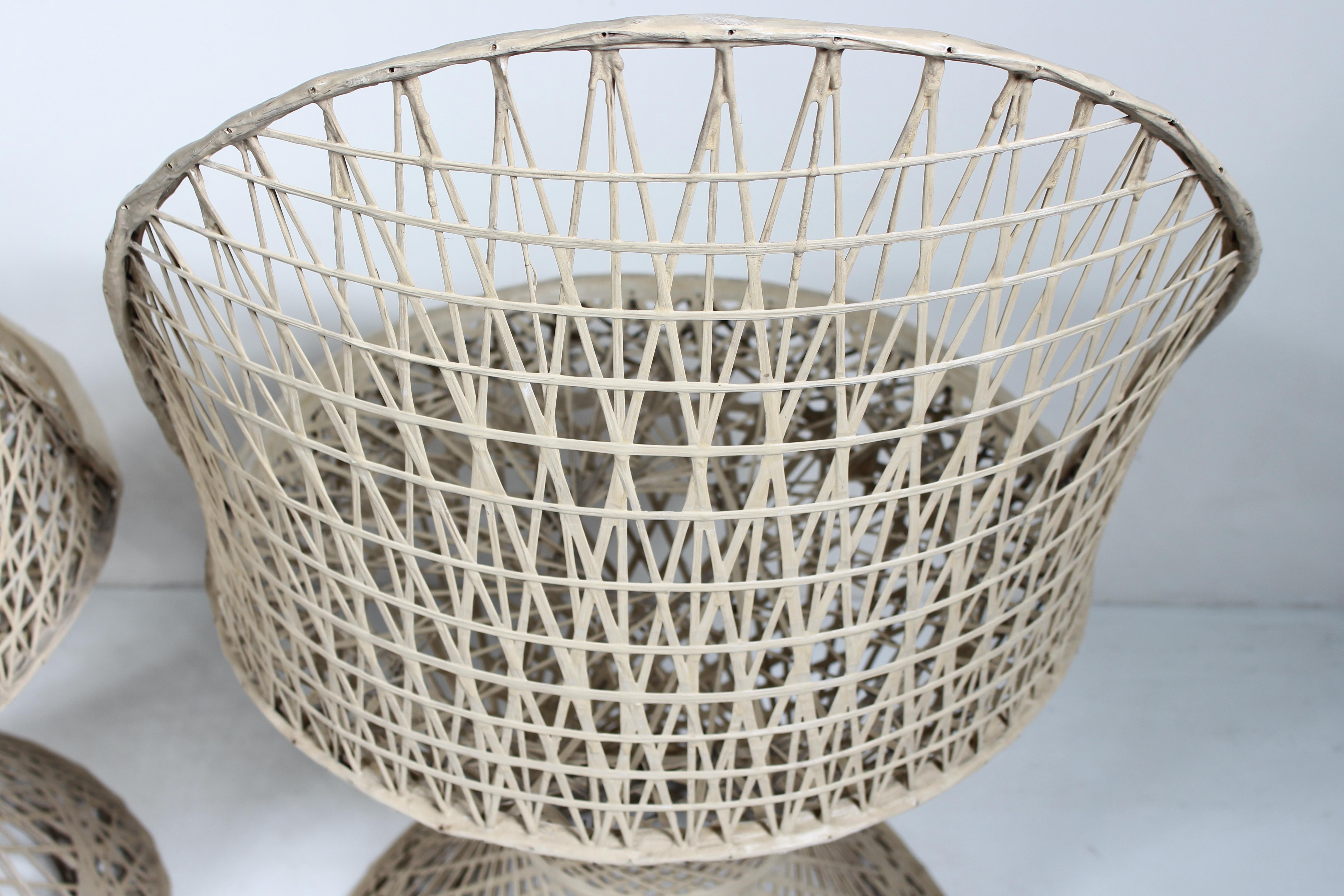 Russell Woodard Spun Fiberglass Beige 