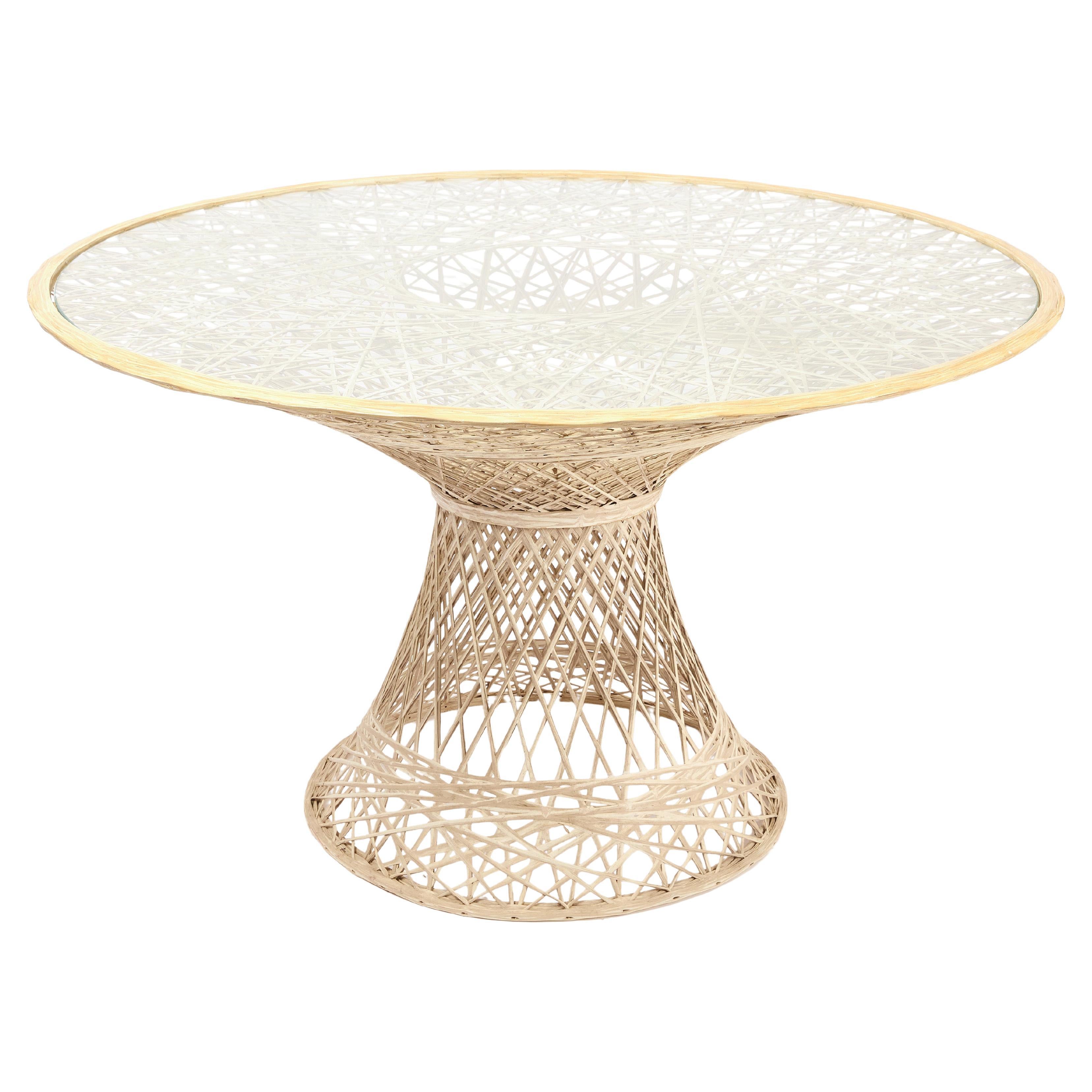 Russell Woodard spun Fiberglass  Dining table.