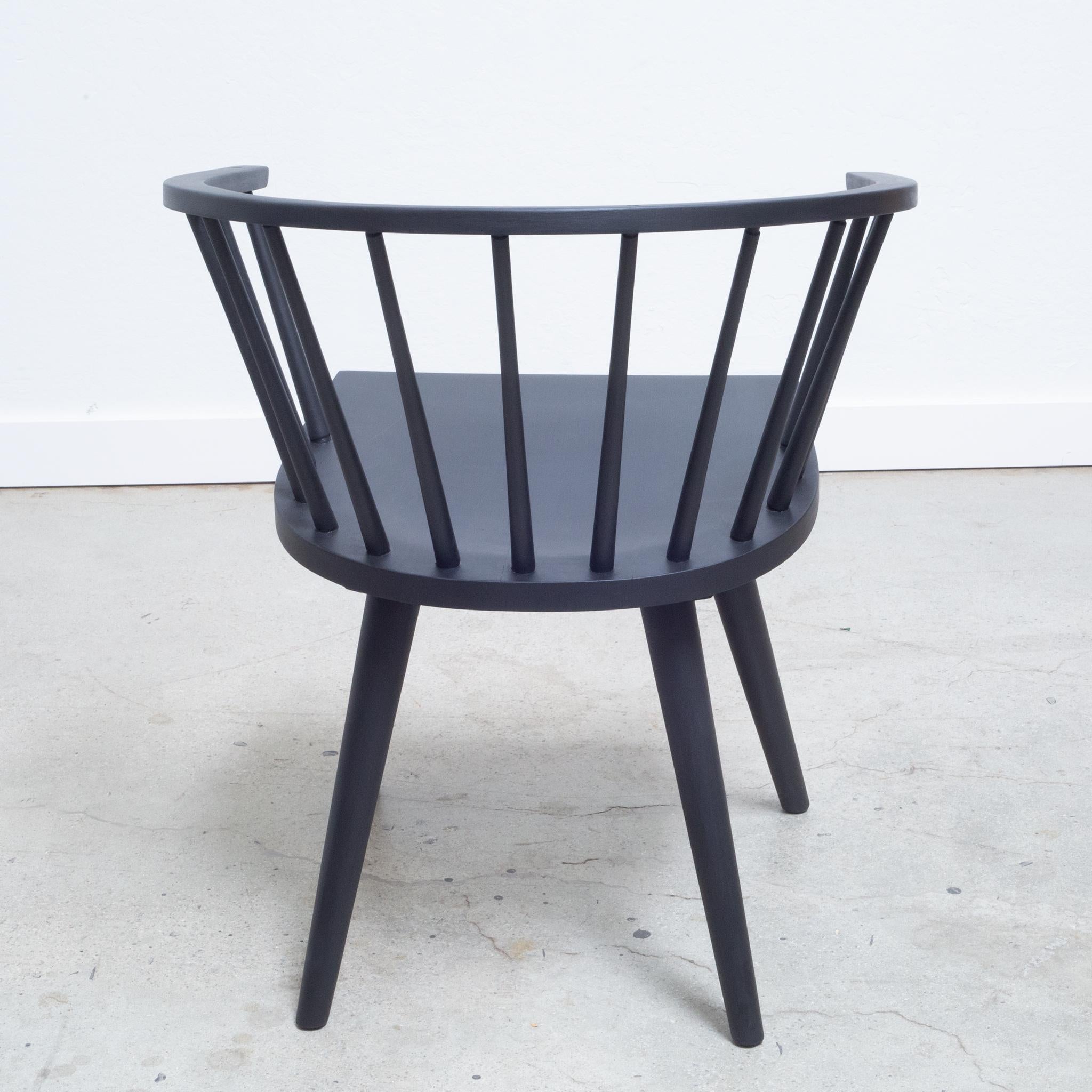 American Mid-century Russell Wright Captian's Chair by Conant Ball