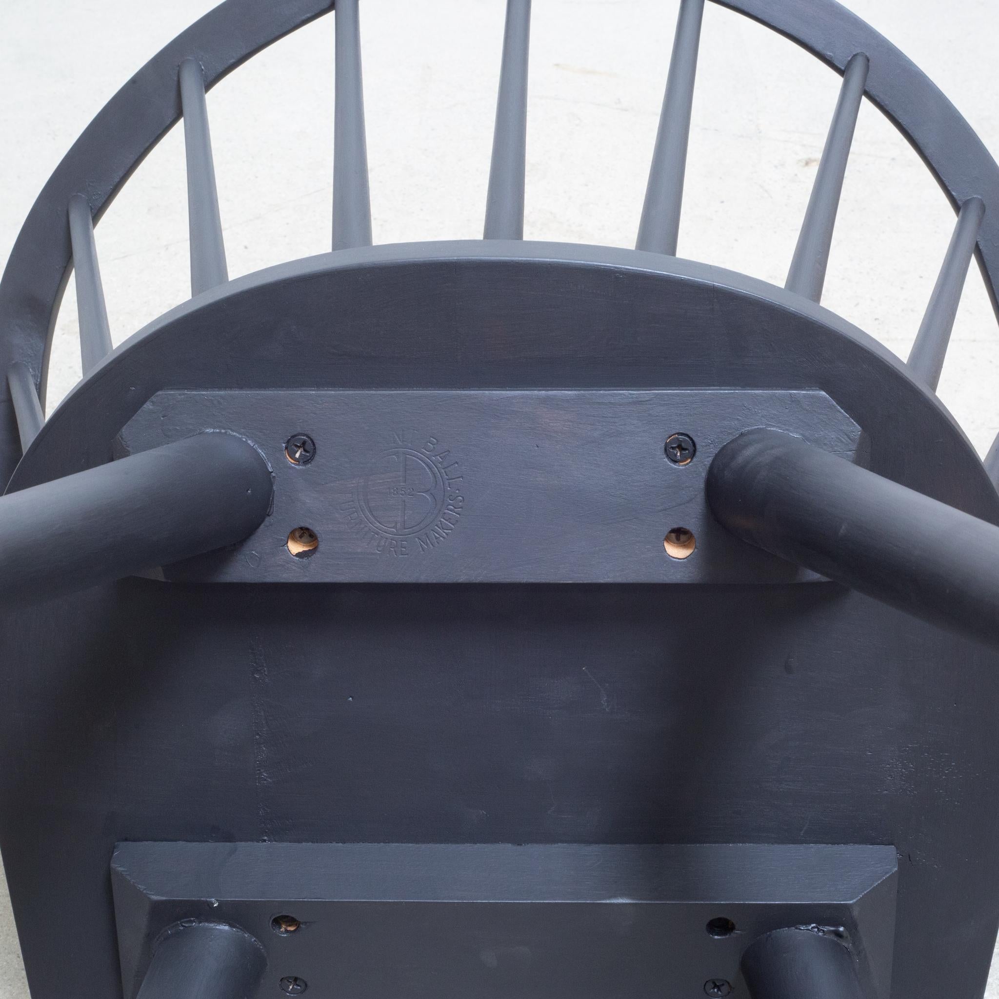20th Century Mid-century Russell Wright Captian's Chair by Conant Ball