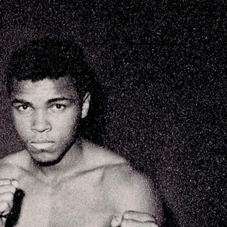 Ali - Black and White - Contemporary Photograph by Russell Young