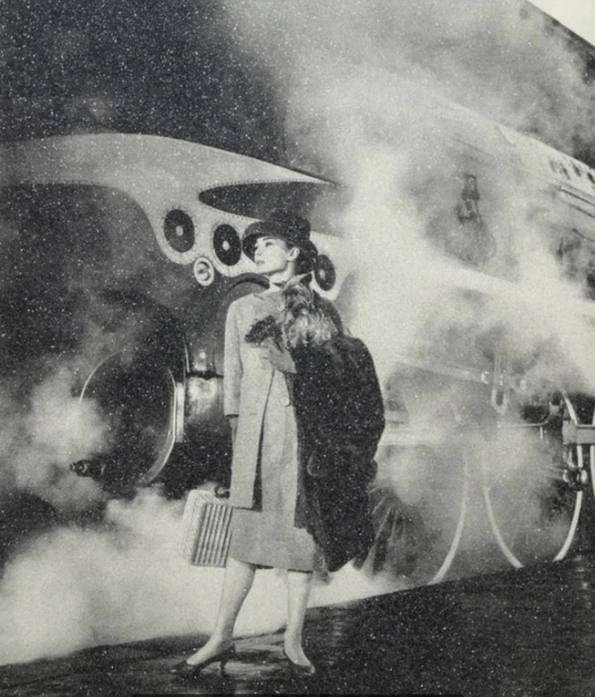 RUSSELL Y - Audrey Hepburn 2010 - Mixed Media Art de Russell Young