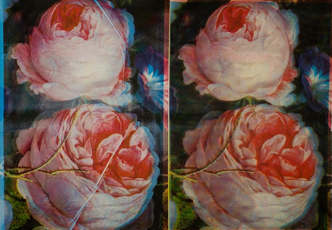 Todos de pie - Mixed Media Art de Russell Young