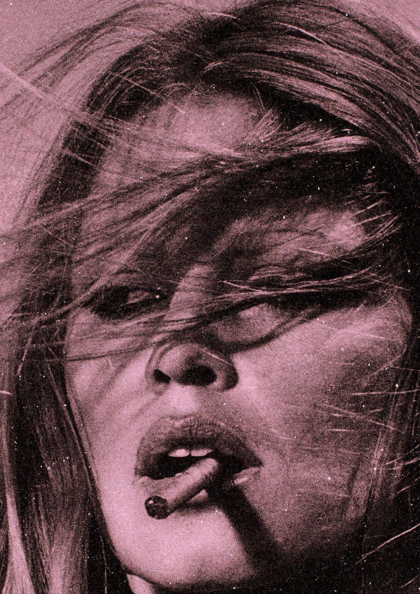 Bardot Supreme - Painting by Russell Young