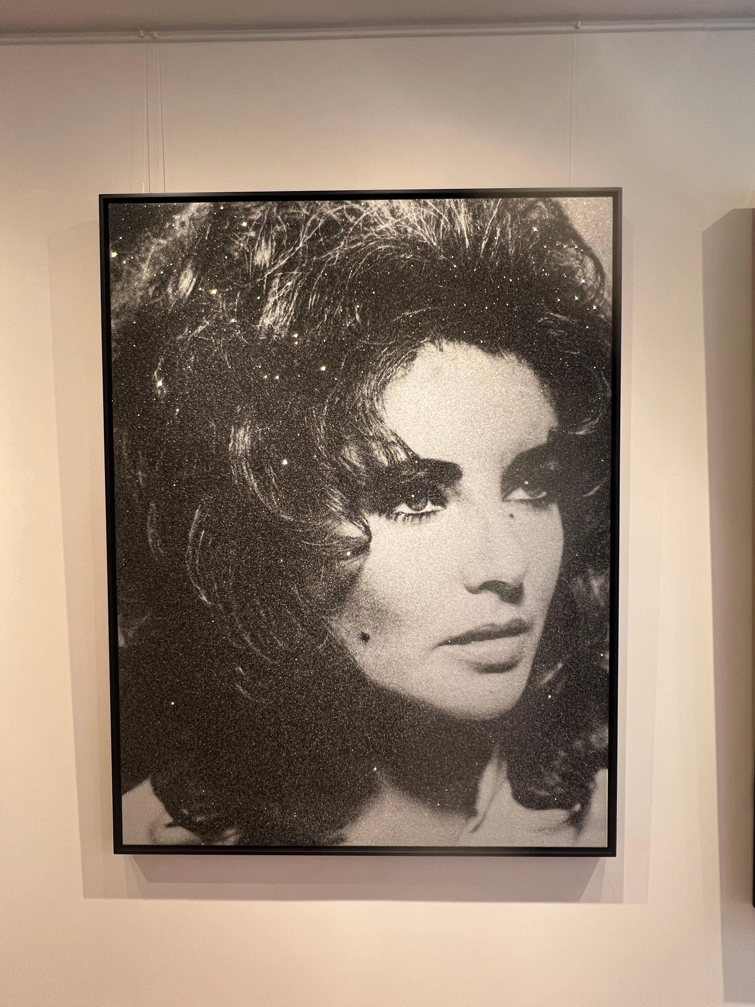 Elizabeth Taylor - Painting by Russell Young