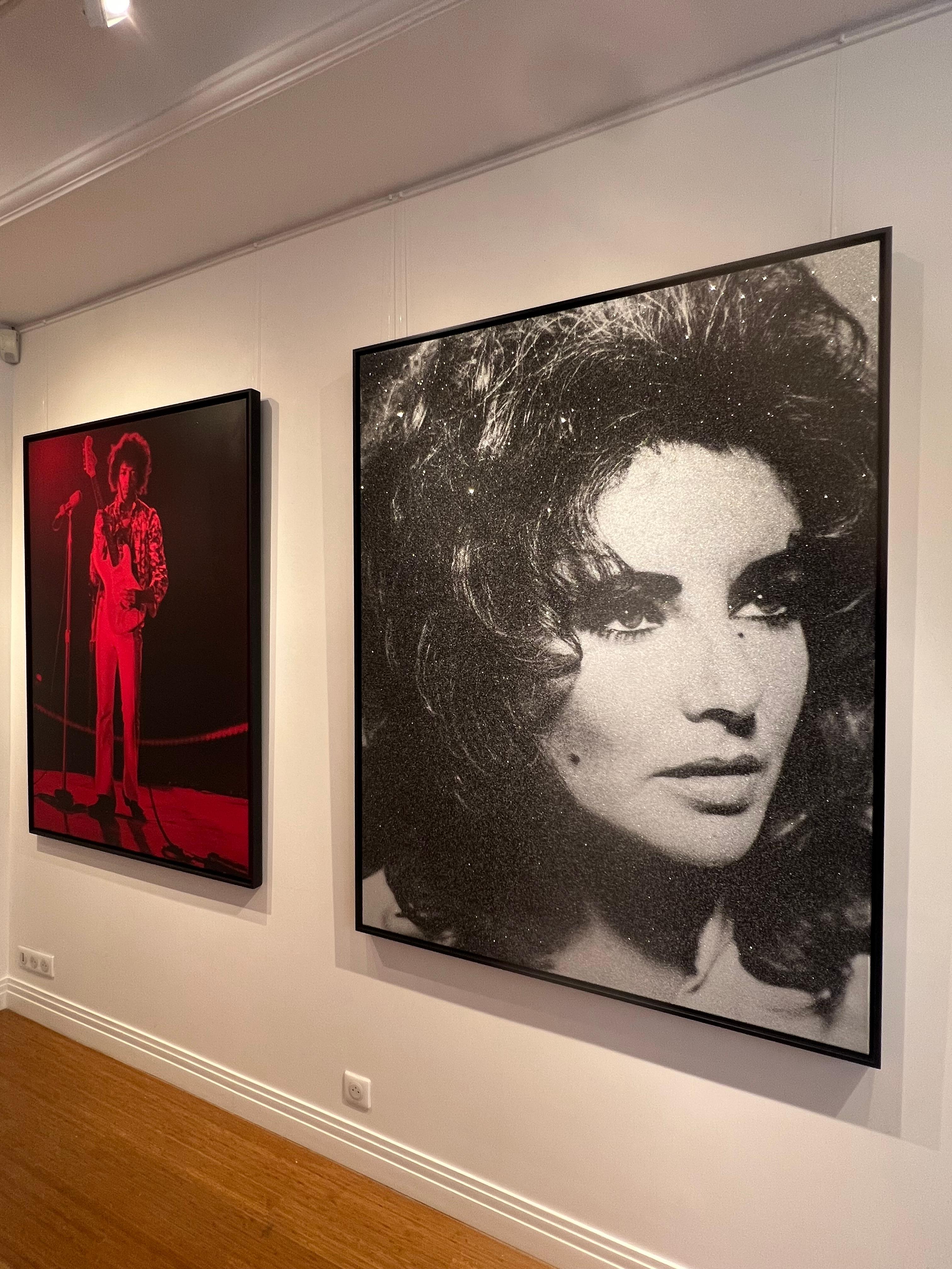 Elizabeth Taylor - Pop Art Painting by Russell Young