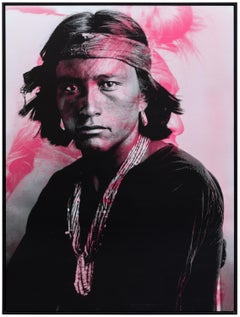 Knockin on Heavens Door - Pop Art Portrait on Canvas, 2018