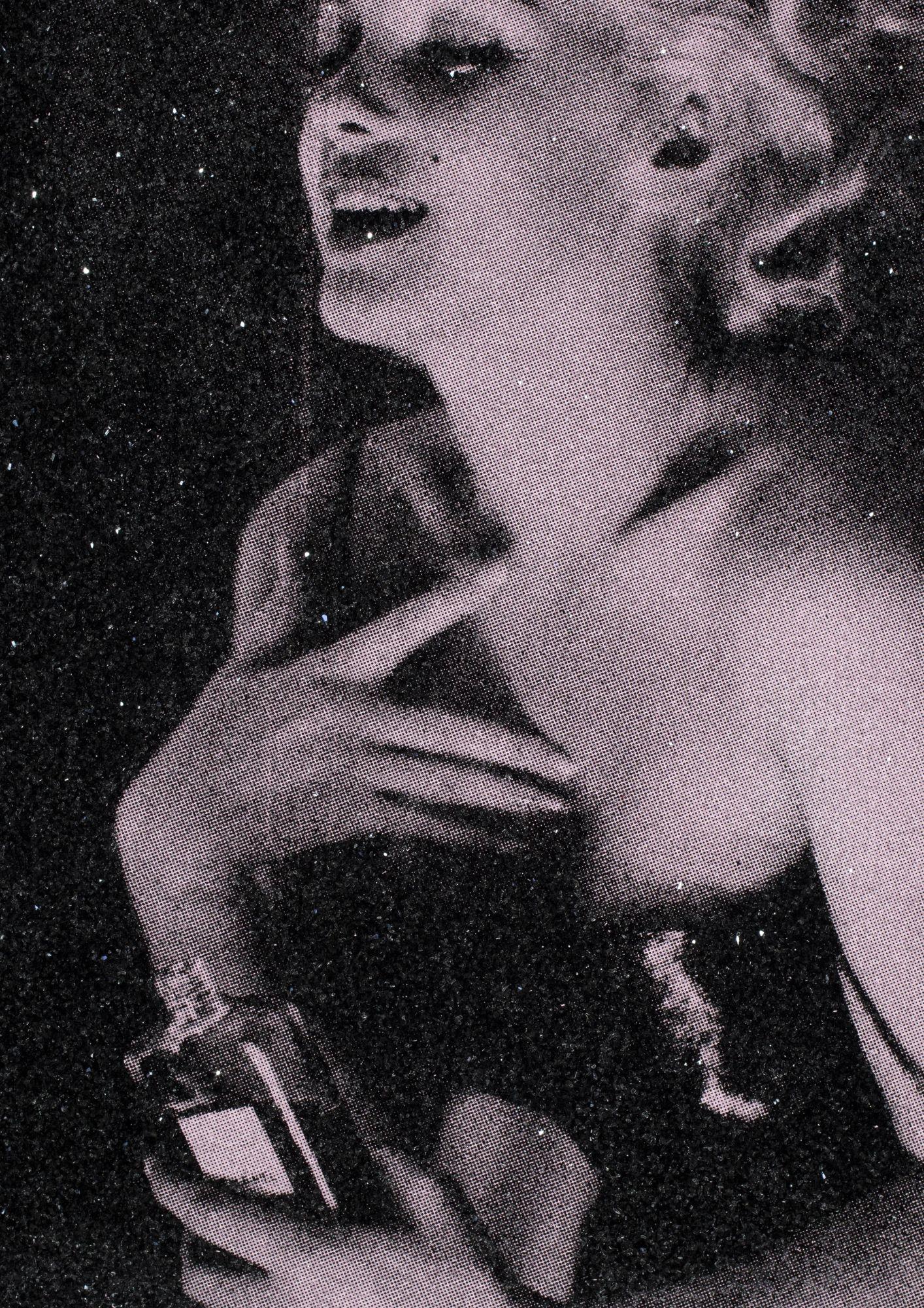 Marilyn Chanel Piccolo Diamante - Painting Pop Art di Russell Young