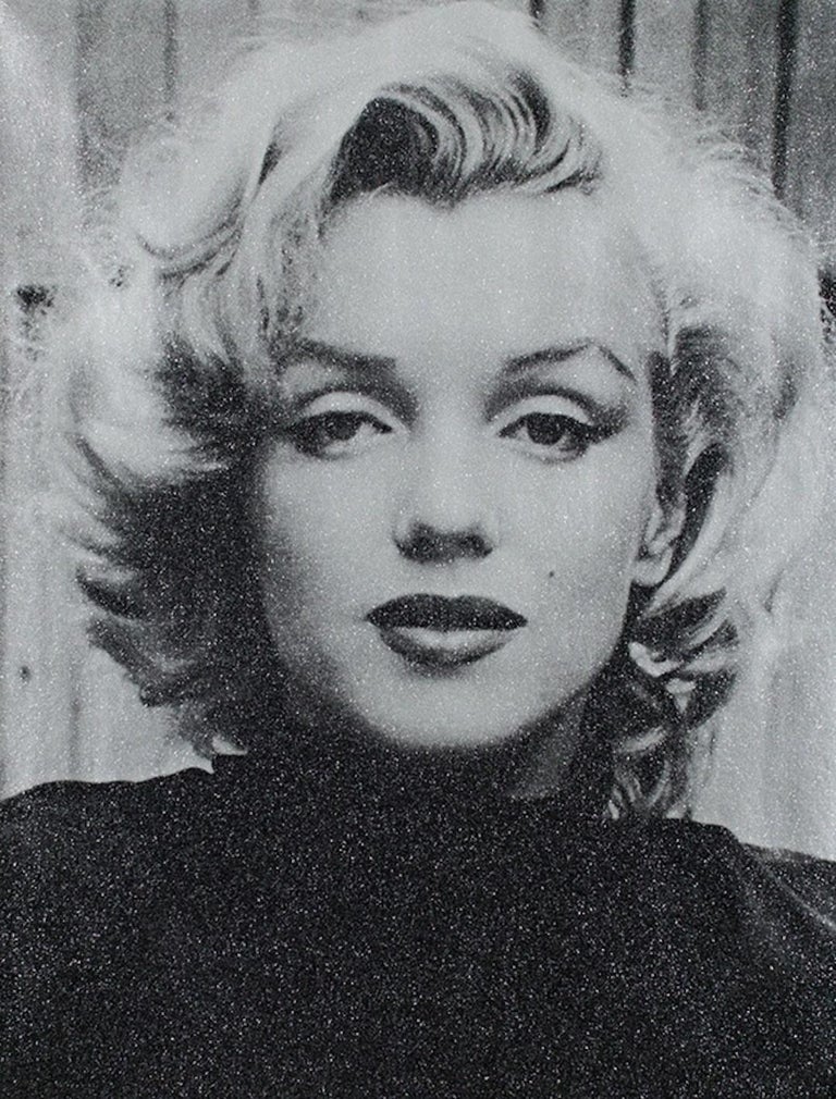 Russell Young - Marilyn Hollywood, Tempest Silver, Painting For Sale at ...