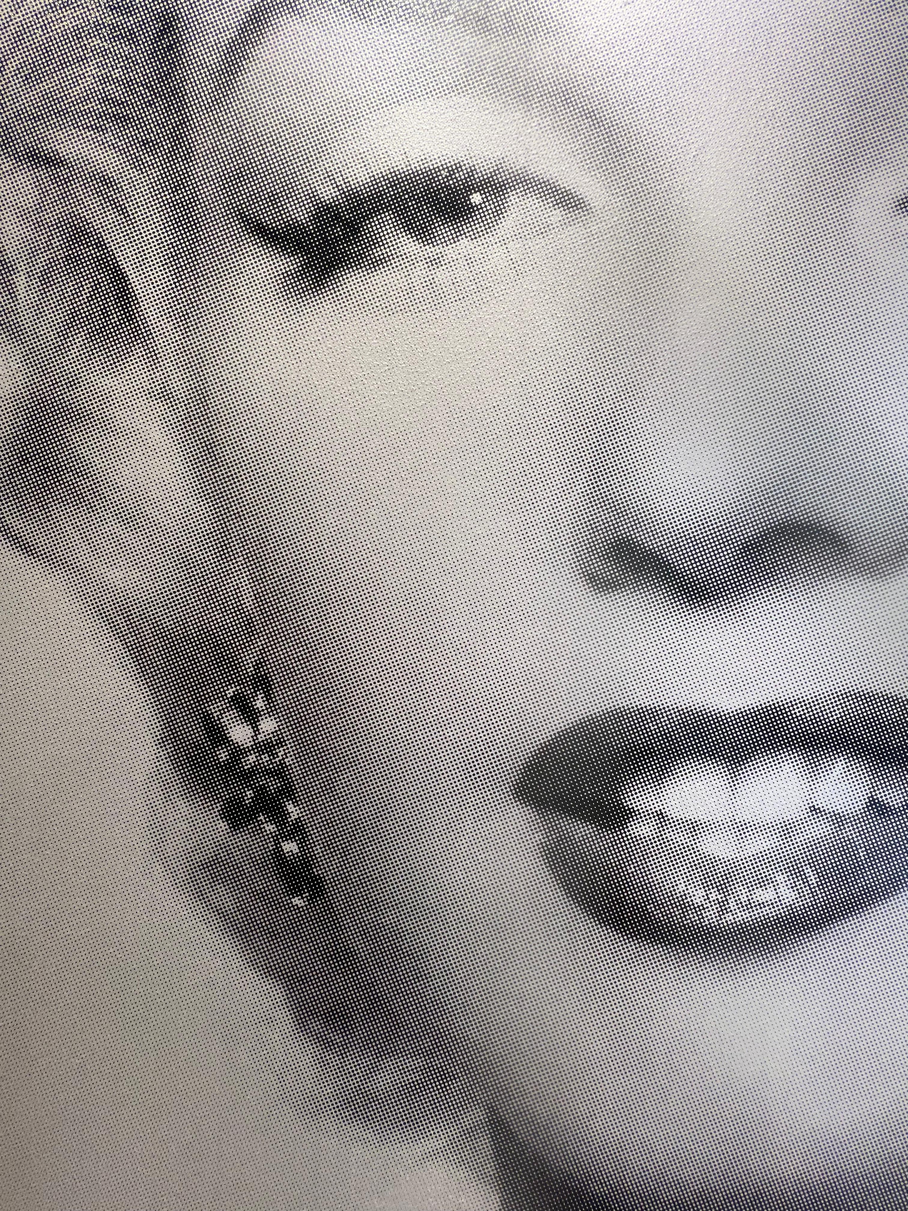 Marilyn Superstar - Gray Portrait Painting by Russell Young