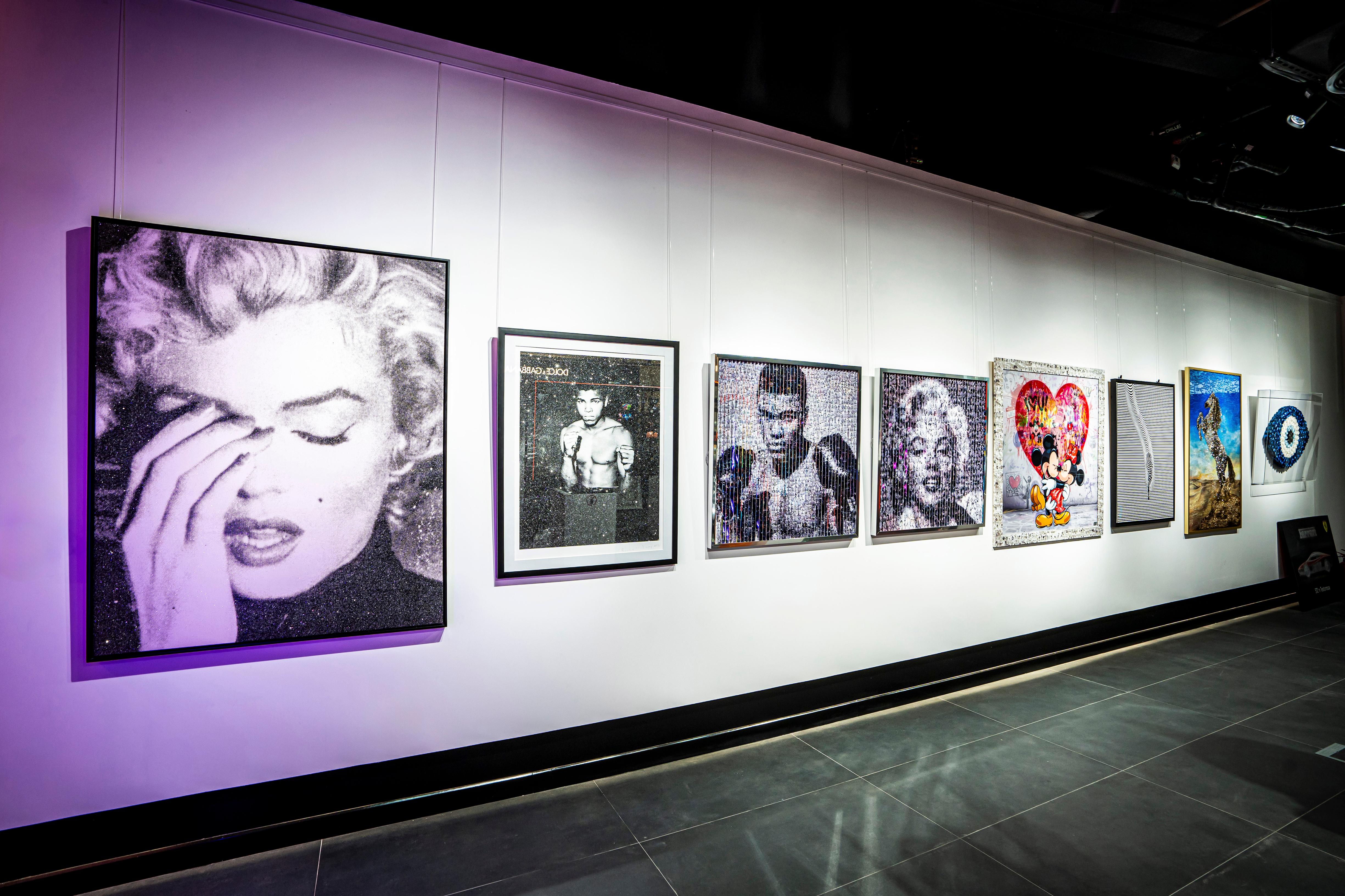 Russell is best known for compelling, larger-than-life silkscreen paintings appropriated from recent history and popular culture. Alluding to the great Pop artists of the past, he reinvents bold, sometimes brutal imagery while bearing witness to the