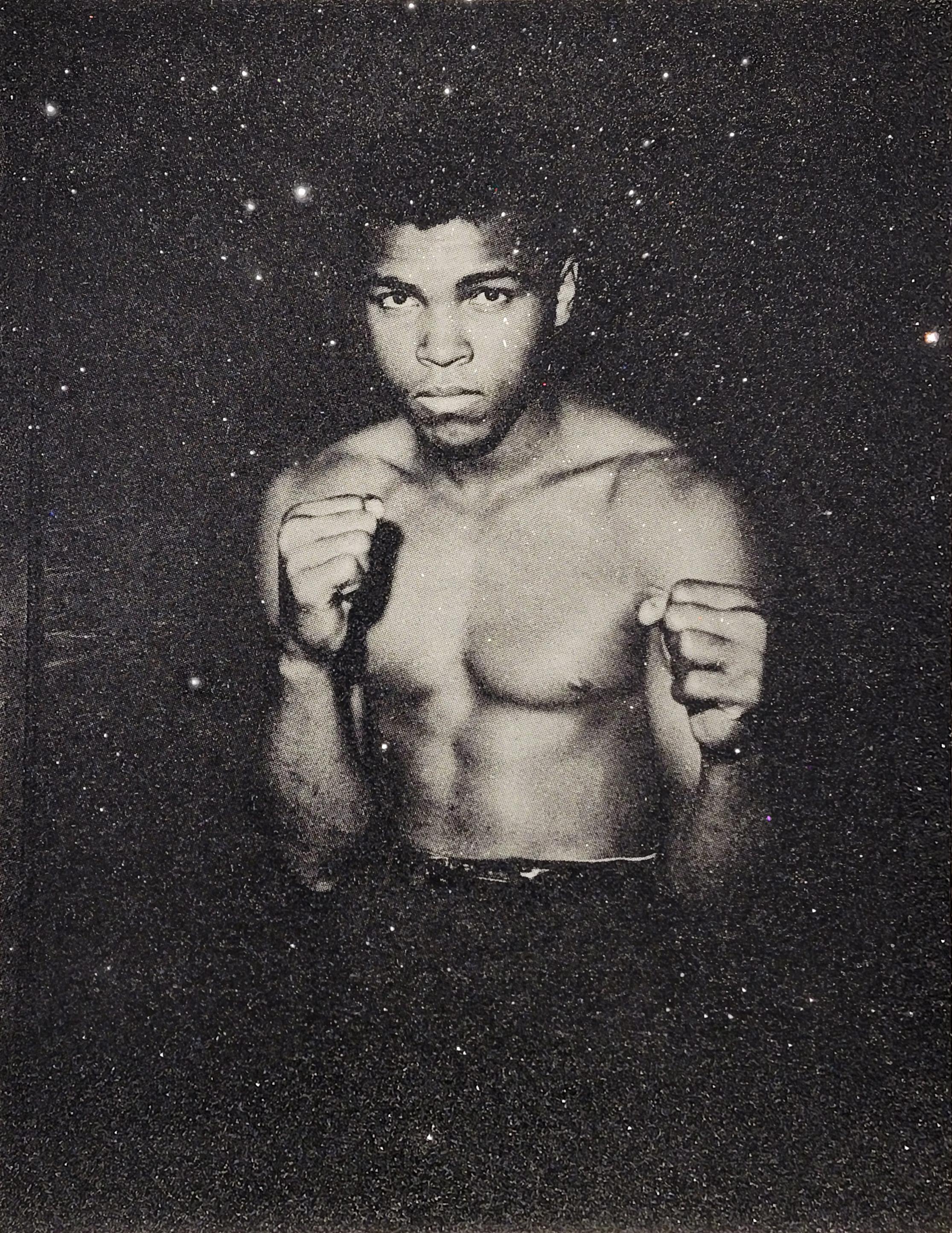 Russell Young Portrait Print - Ali (Moroccan White)