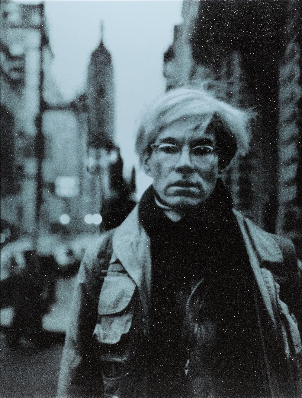 Russell Young Portrait Print - Andy Warhol, NYC, 2019