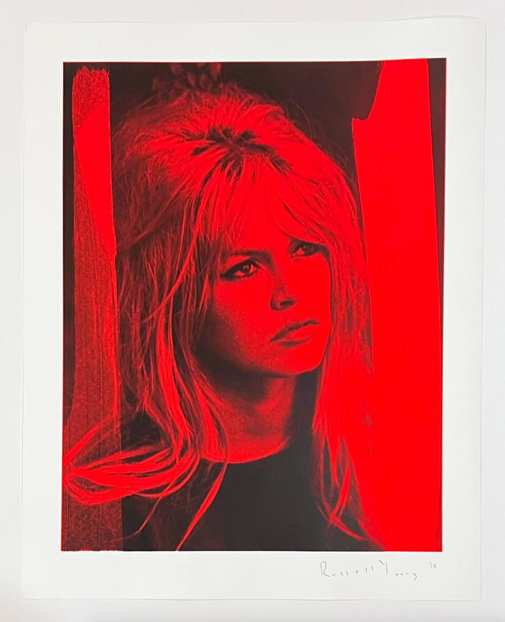 Brigitte Bardot - Print by Russell Young