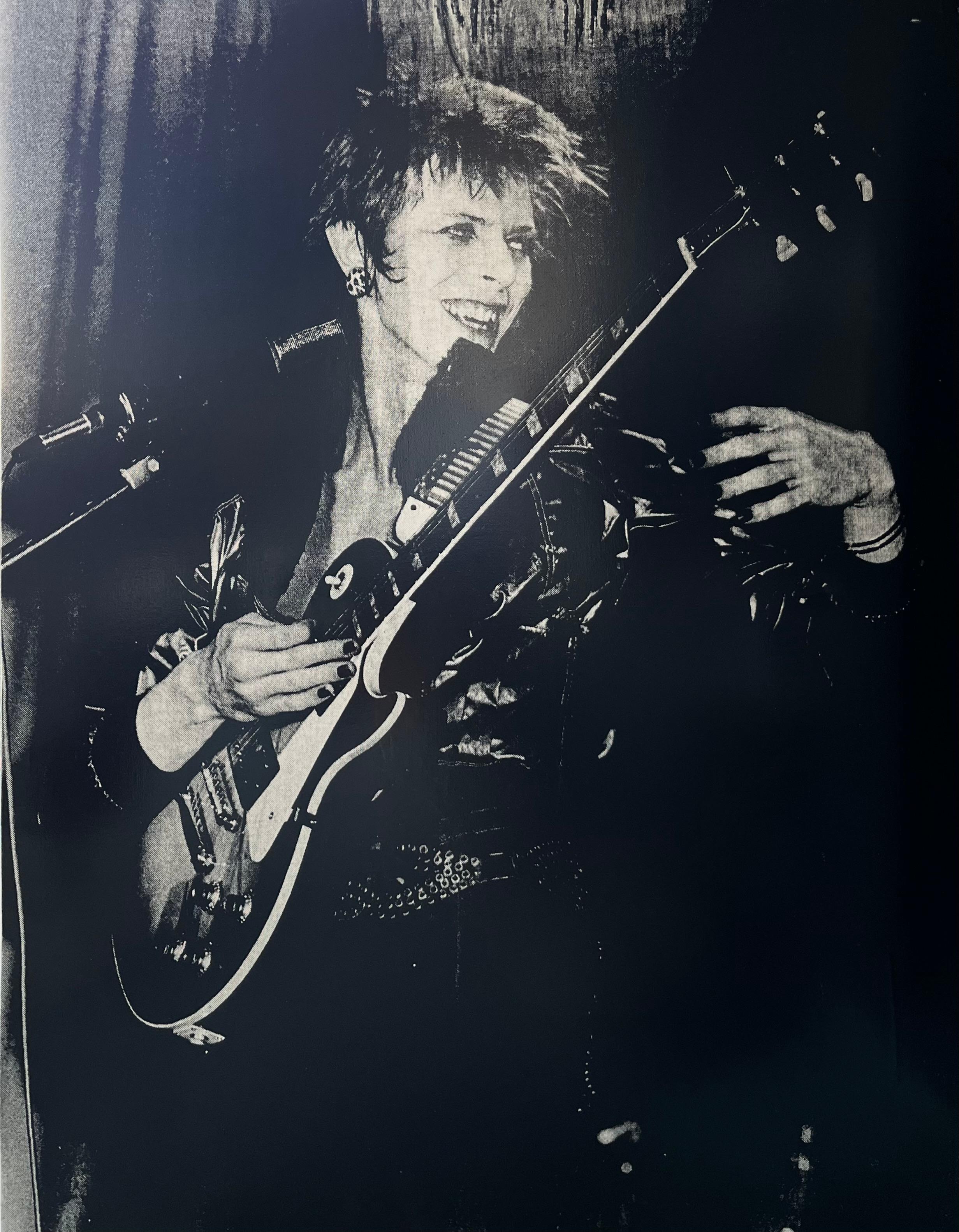 Russell Young Figurative Print - David Bowie as Ziggy Stardust