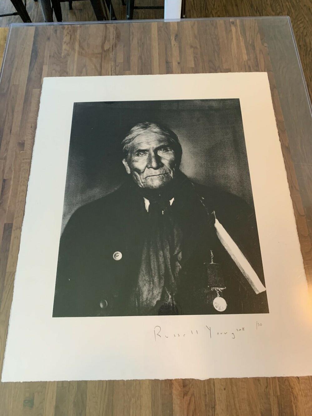 Geronimo - Print by Russell Young