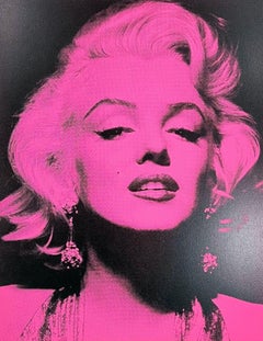 Marilyn Portrait (Magenta)