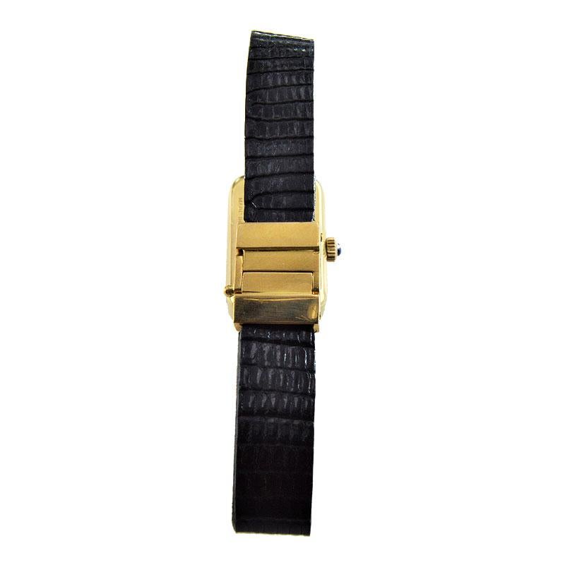 Ruser 18 Karat Yellow Gold Midcentury Design Owned by Jerry Lewis, circa 1960s For Sale 7