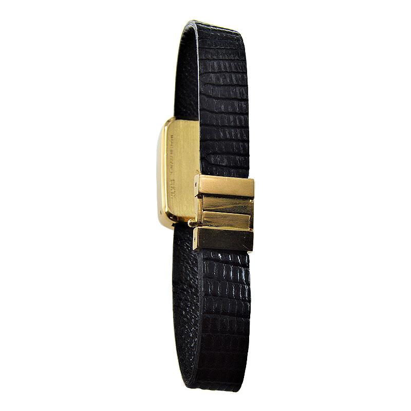 Ruser 18 Karat Gelbgold Midcentury Design im Besitz von Jerry Lewis, ca. 1960er Jahre im Angebot 8