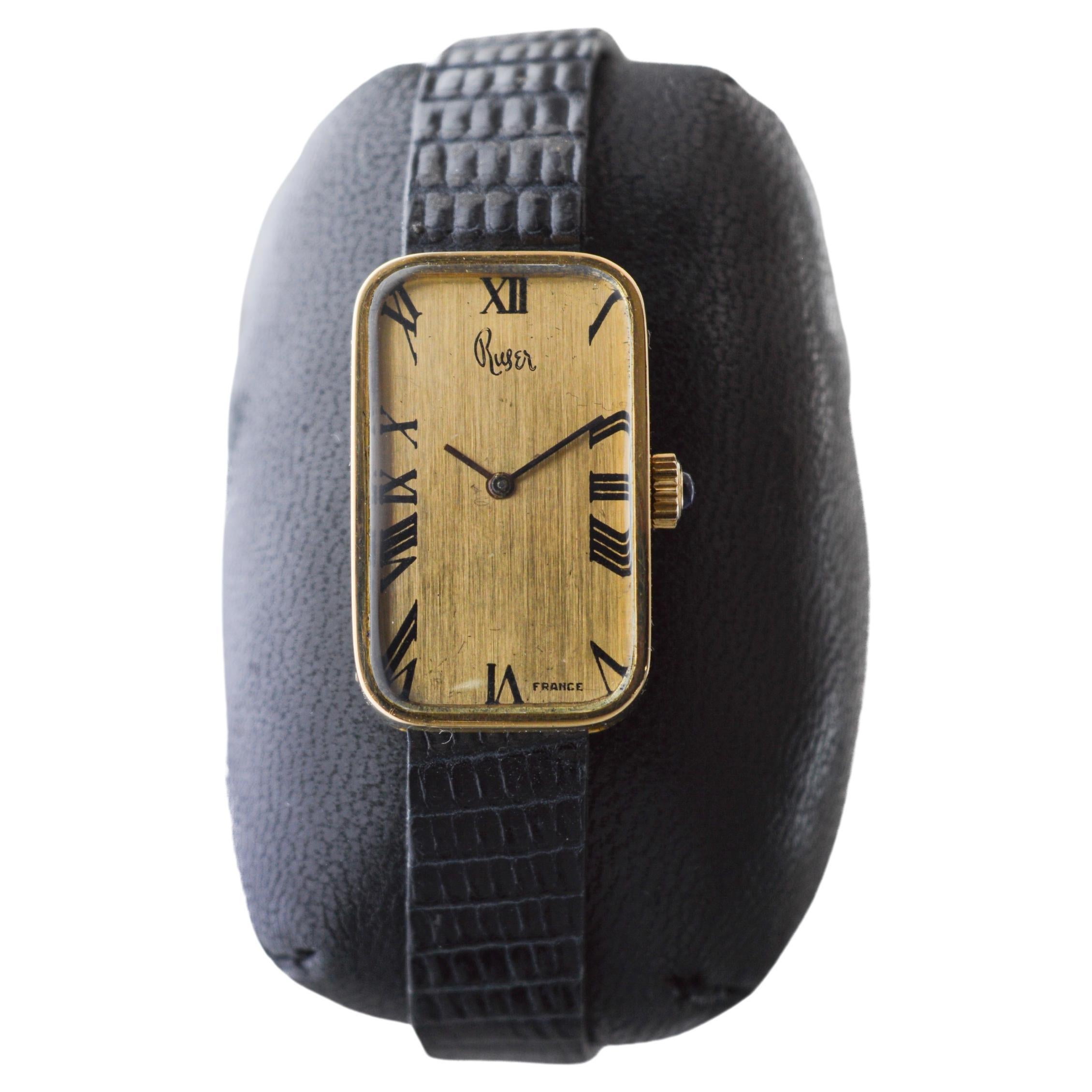 Ruser 18 Karat Gelbgold Midcentury Design im Besitz von Jerry Lewis, ca. 1960er Jahre (Modernistisch) im Angebot