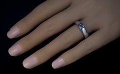 Russian 0.37 Carat Alexandrite Platinum Ring