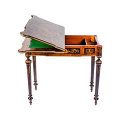 Russischer Intarsien-Spieltisch des 19. Jahrhunderts, 1820
