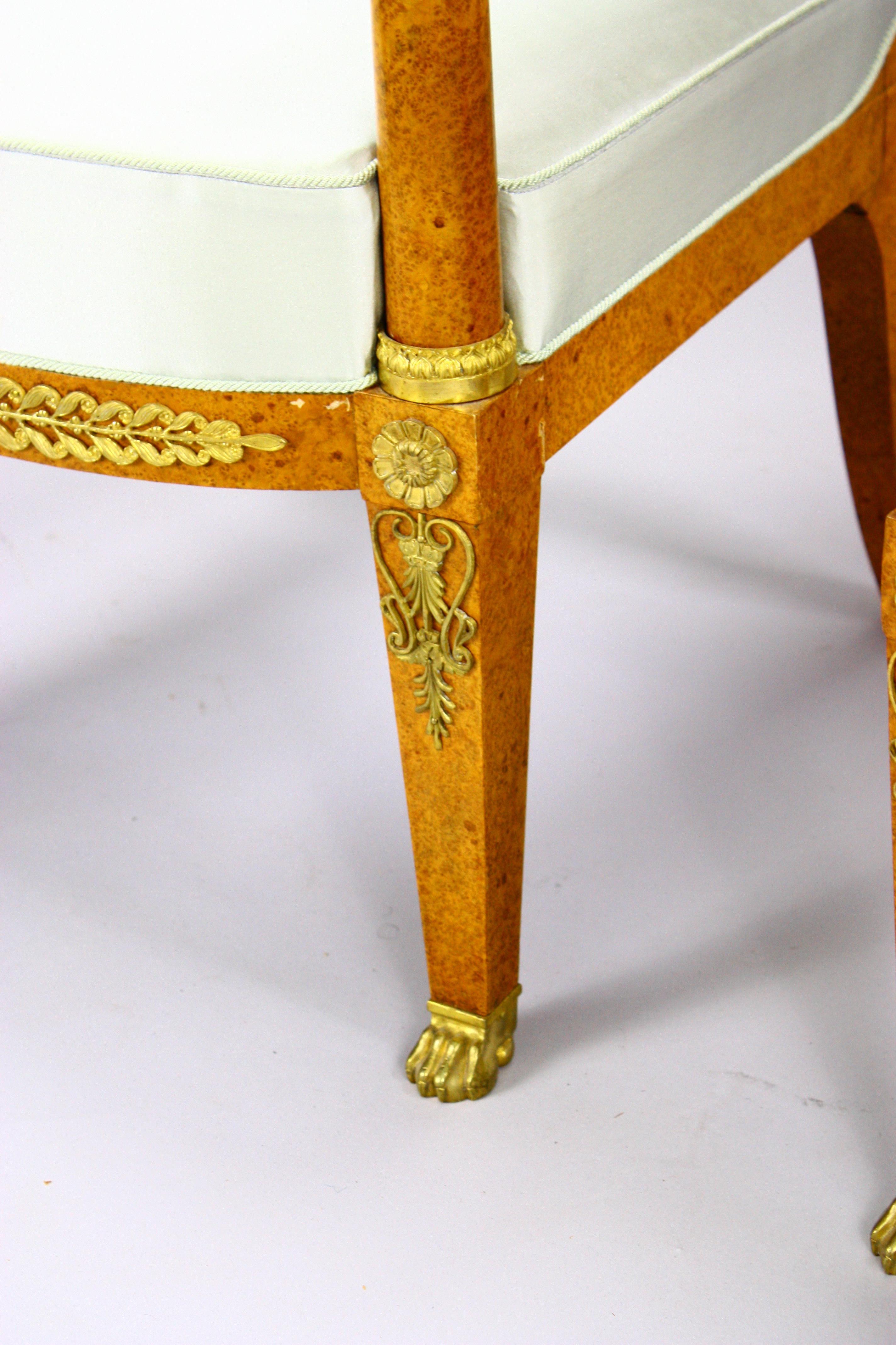 Russian 19th-century Restauration Salon (8 pieces) For Sale 7