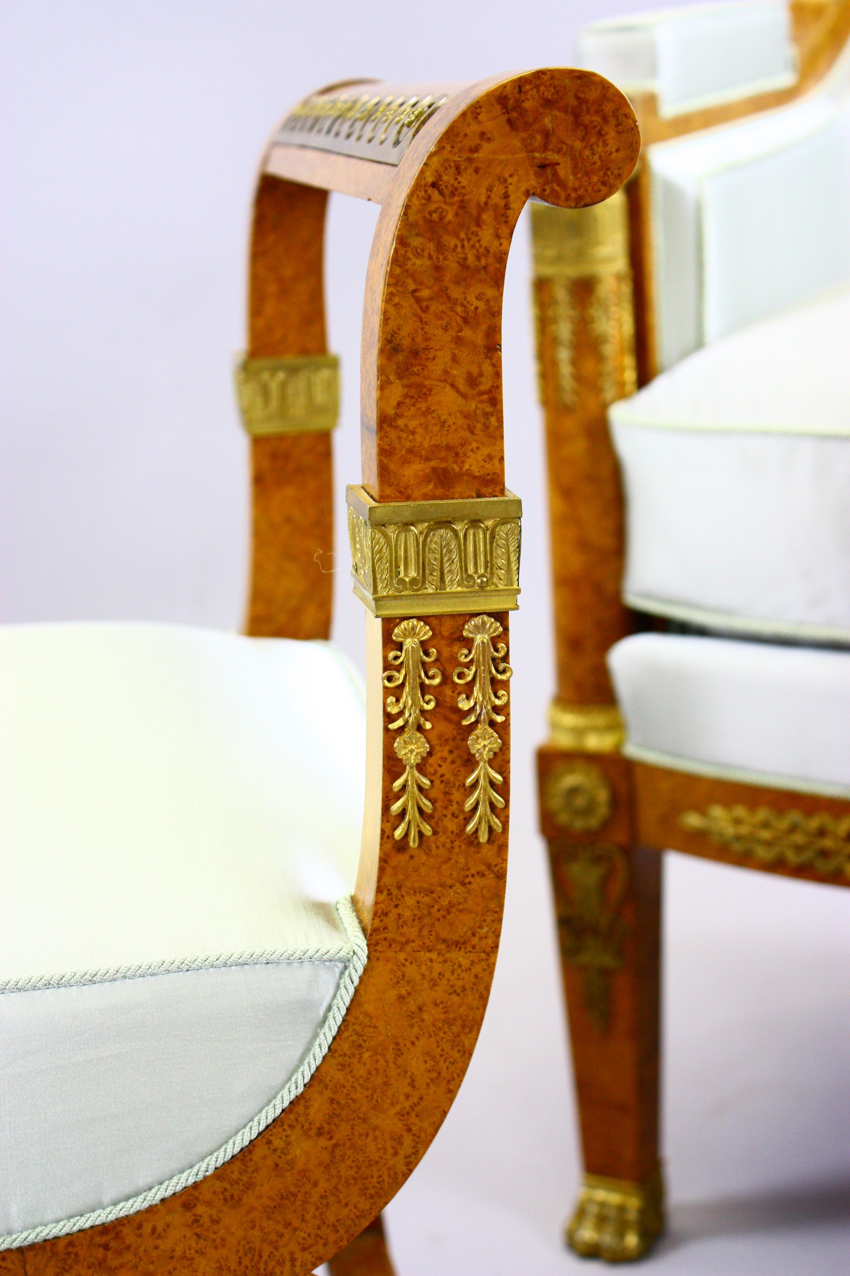Russian 19th-century Restauration Salon (8 pieces) For Sale 14