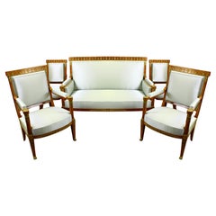 Russian 19th-century Restauration Salon (8 pieces)