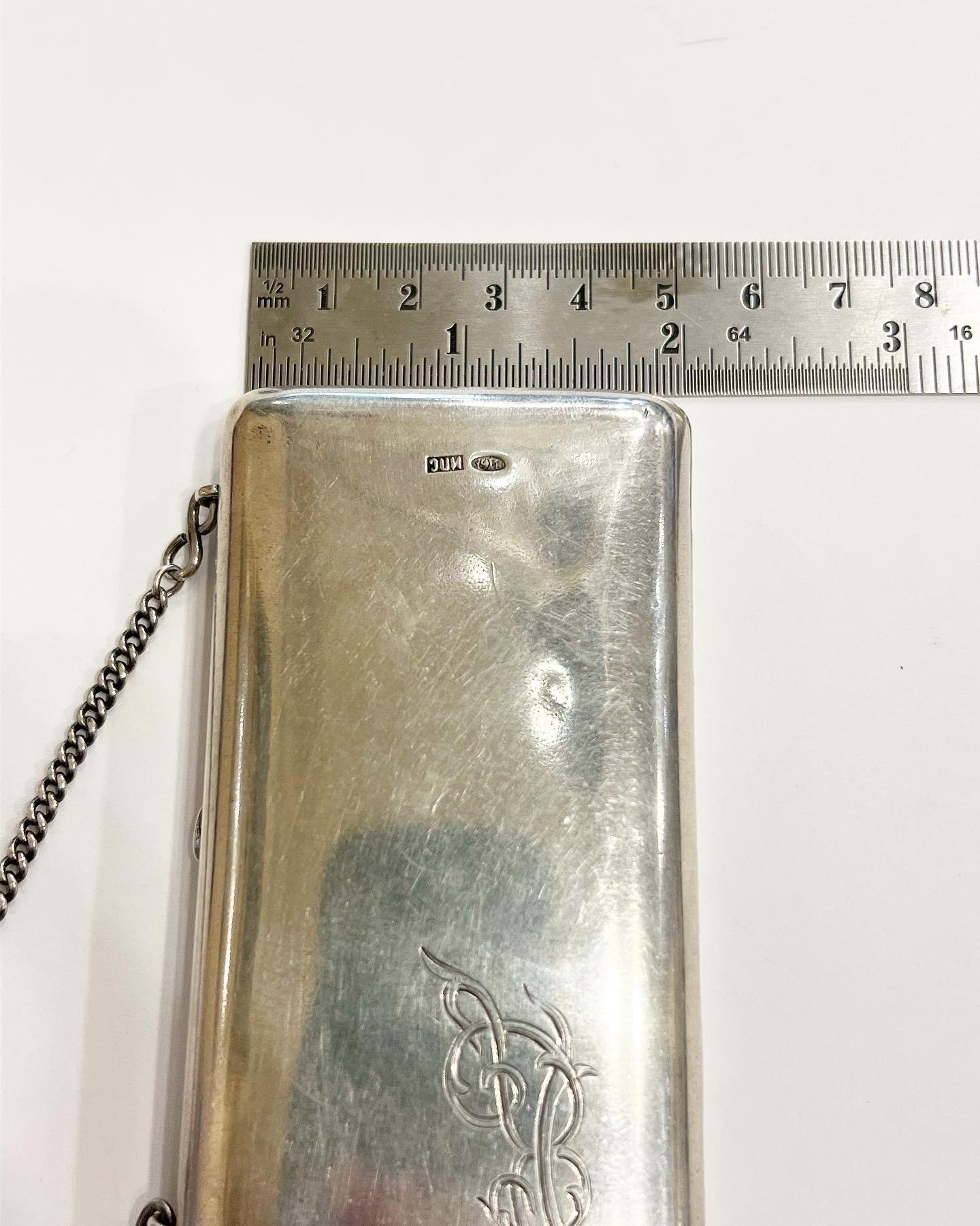 Russische 925er Silberdose von 1907 im Angebot 4