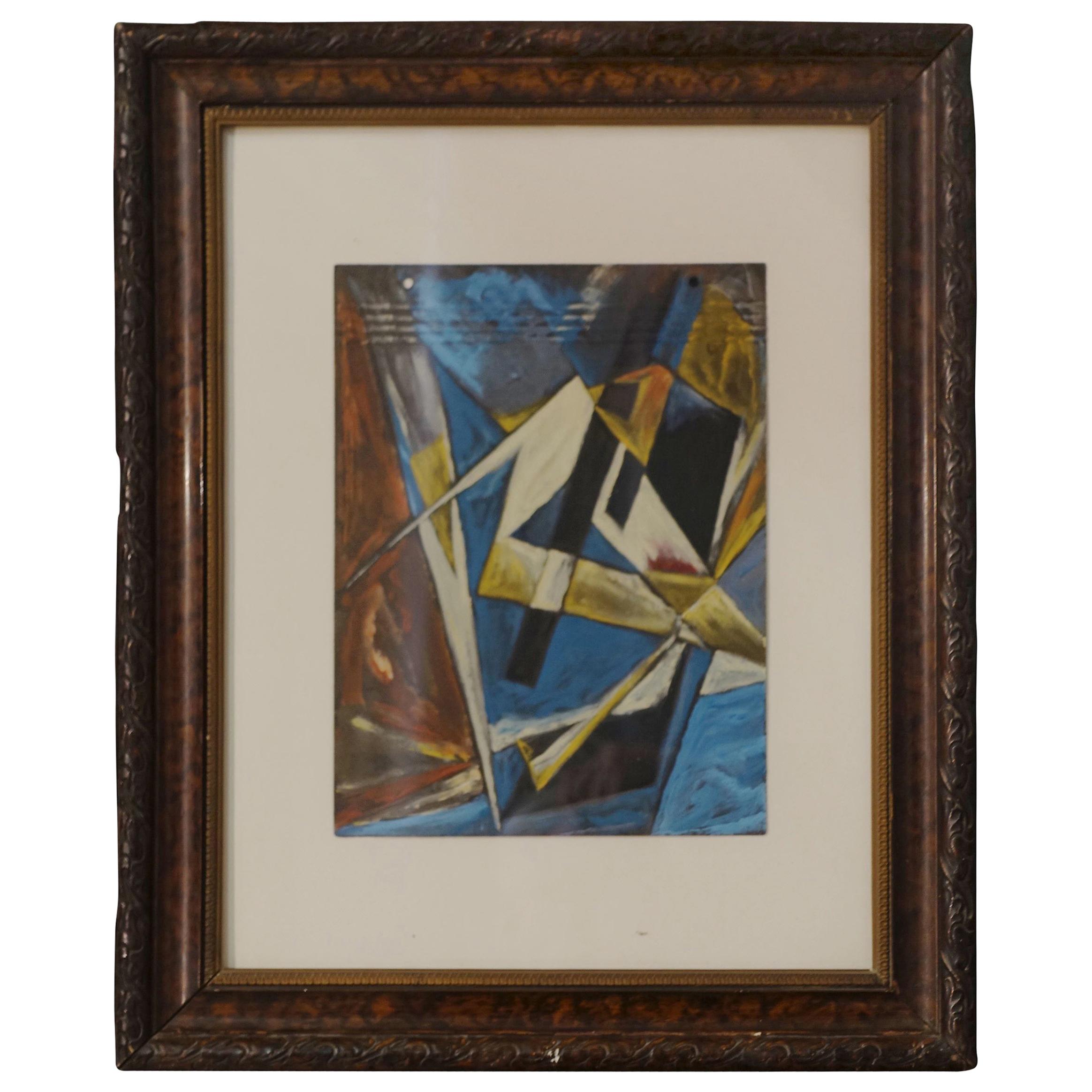 Russian Abstract Painting, 1930s