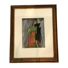 Russian Abstract Painting, 1930s