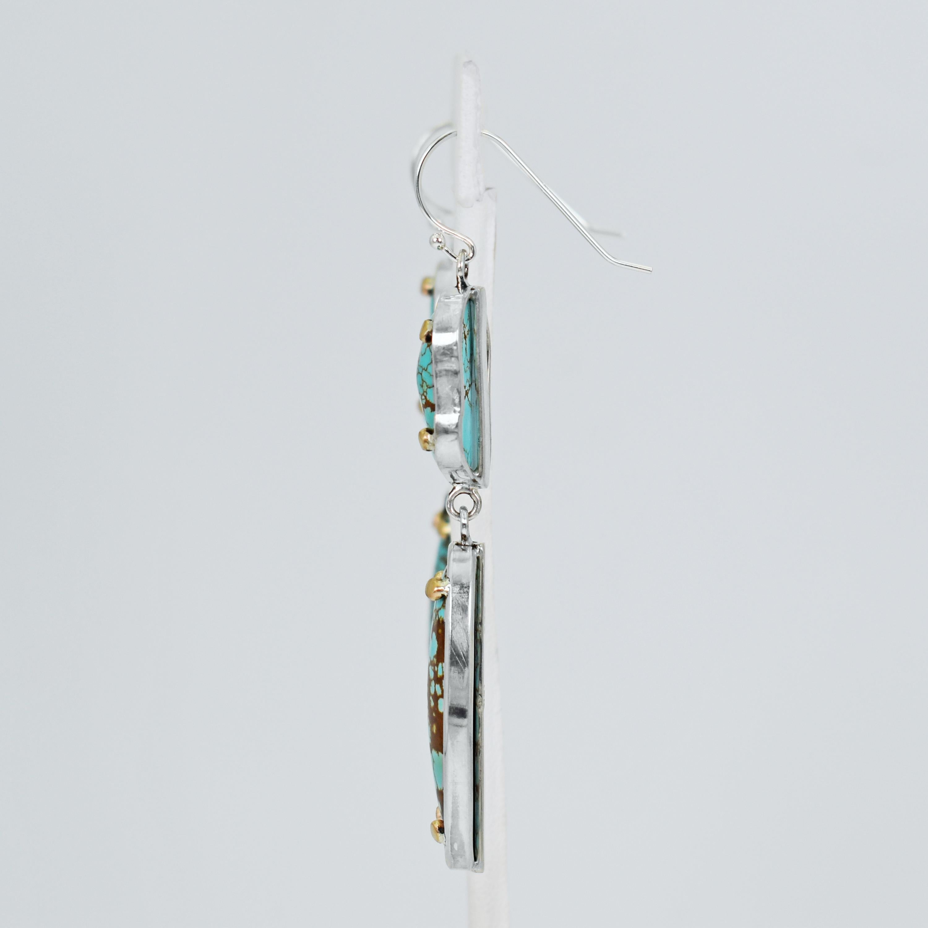 number 8 earrings
