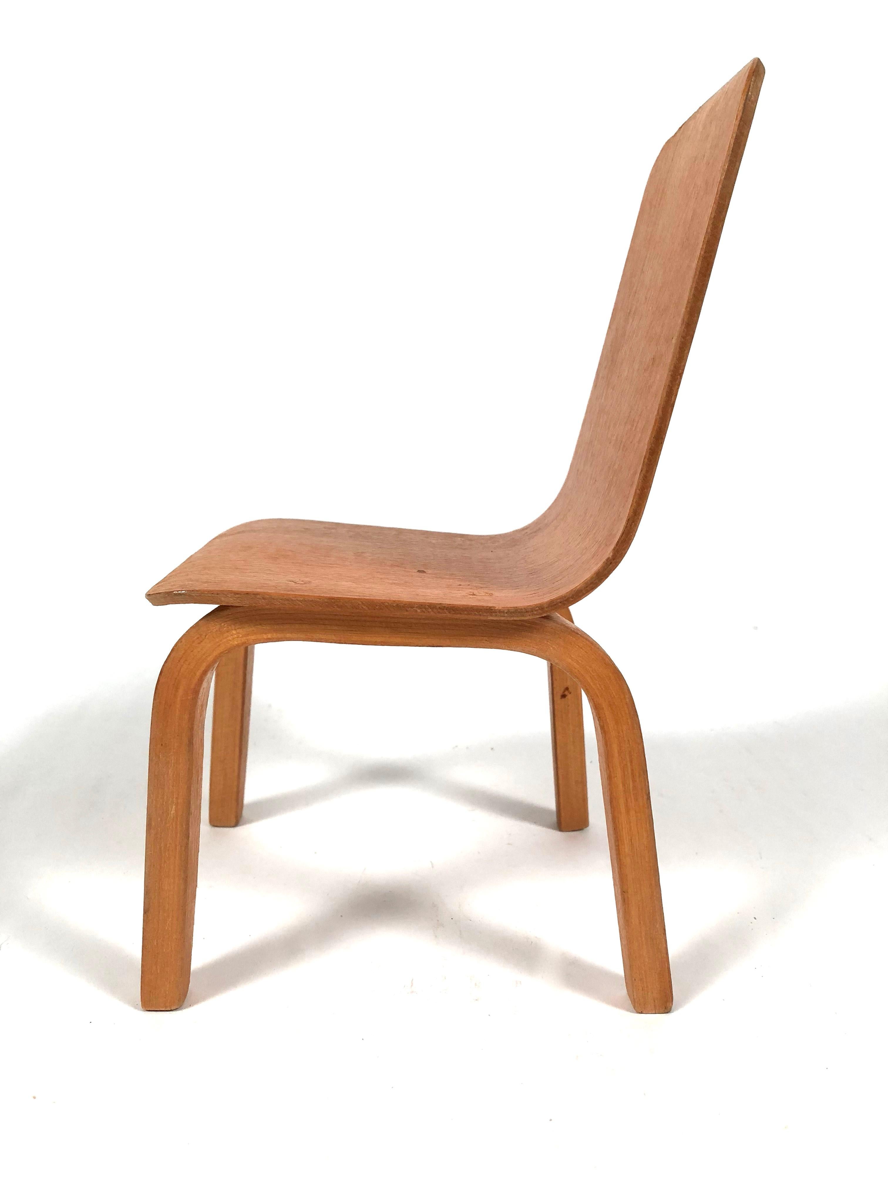 Mid-20th Century Russian Bentwood Chair Salesman's Model