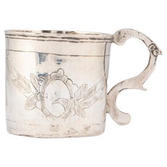 Russian Catherine the Great Silver Charka or Vodka Cup, Moscow, 1783