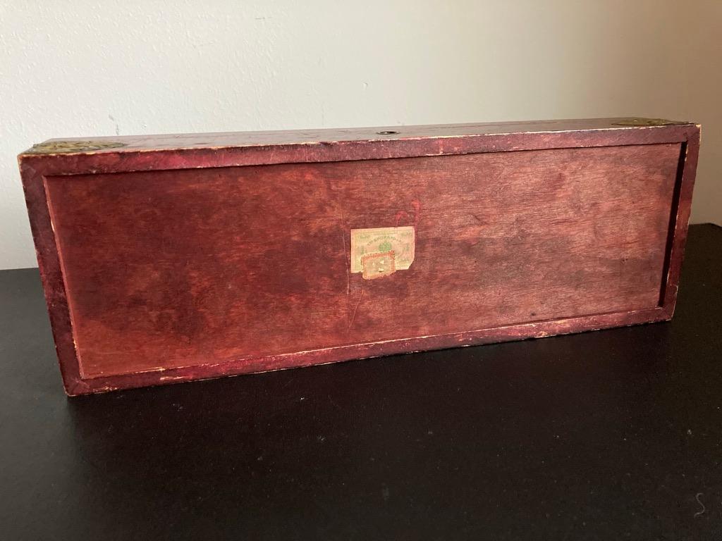 Russian Centennial Wood and Brass Box with Portrait of Napoleon1 4